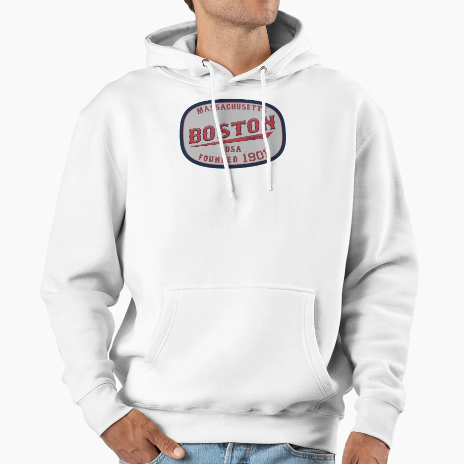 Boston Baseball Hoodie - Novelty Apparel Men Women - T-Shirt, Sweatshirt, Hoodie