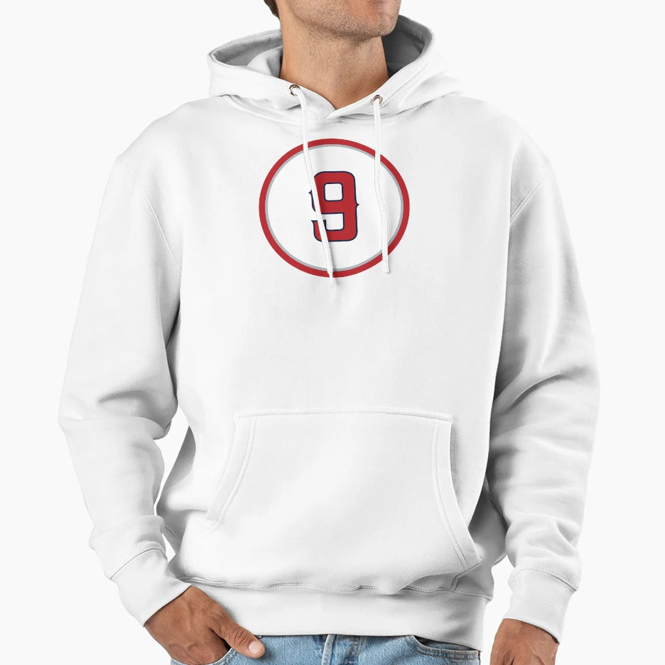 Tommy La Stella 9 Jersey Number Hoodie - Fun Novelty Design for Adults - T-Shirt, Sweatshirt, Hoodie