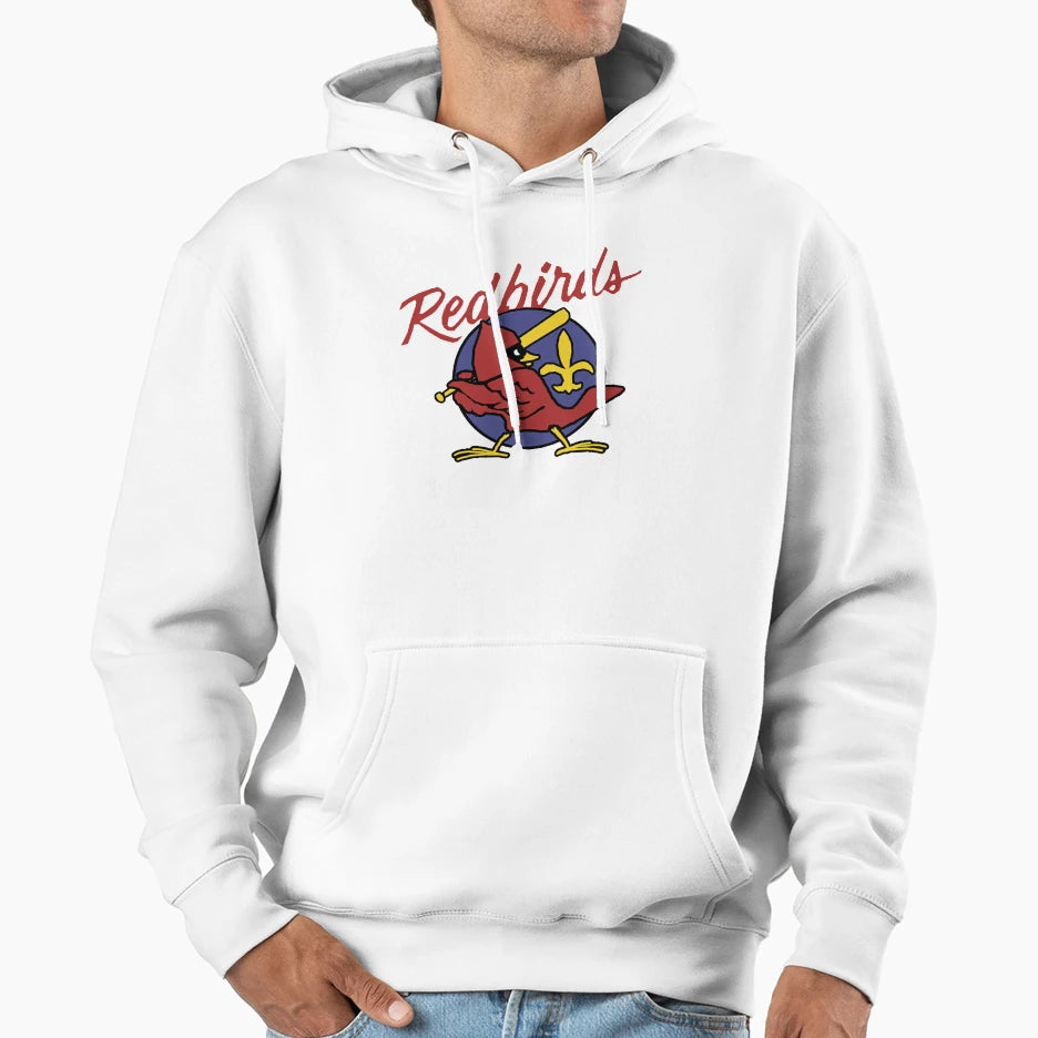 Louisville Redbirds Minor League Hoodie - Aesthetic Graphic for Adults - T-Shirt, Sweatshirt, Hoodie
