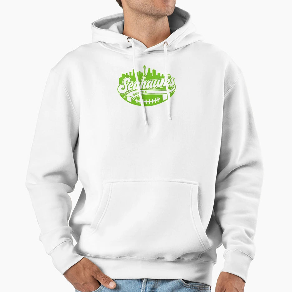 Sea Hawks High School Spirit Go Sea Hoodie - Casual Everyday Wear Unisex - T-Shirt, Sweatshirt, Hoodie