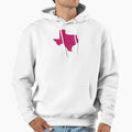 Red And Blue Texas Hoodie - Novelty Apparel Unisex - T-Shirt, Sweatshirt, Hoodie