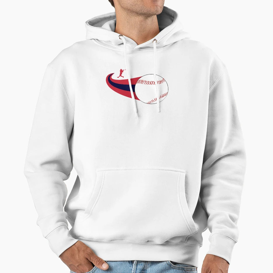 Boston Home Run Comet Trail Hoodie - Custom Art Print for Adults - T-Shirt, Sweatshirt, Hoodie