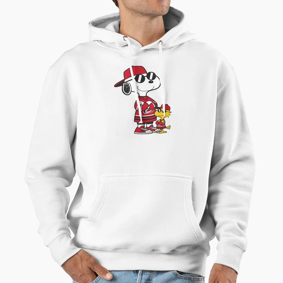 Snoopy Carolina Hurricanes Hoodie - Graphic Print for Adults - T-Shirt, Sweatshirt, Hoodie