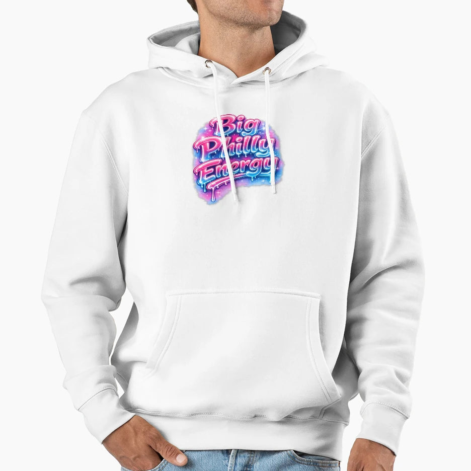 Big Philly Energy Shiny Hoodie - Streetwear Style Men Women - T-Shirt, Sweatshirt, Hoodie