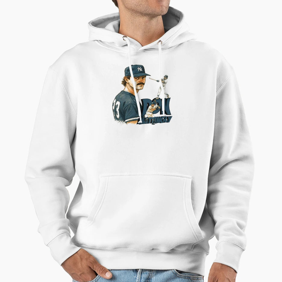 Don Mattingly Hoodie - Trendy Graphic Unisex - T-Shirt, Sweatshirt, Hoodie