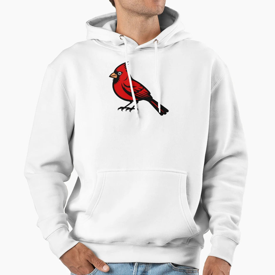 Cardinal Bird Hoodie - Aesthetic Graphic for Adults - T-Shirt, Sweatshirt, Hoodie