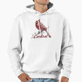 Intricate Cardinal Line Art Bold Hoodie - Streetwear Style Unisex - T-Shirt, Sweatshirt, Hoodie