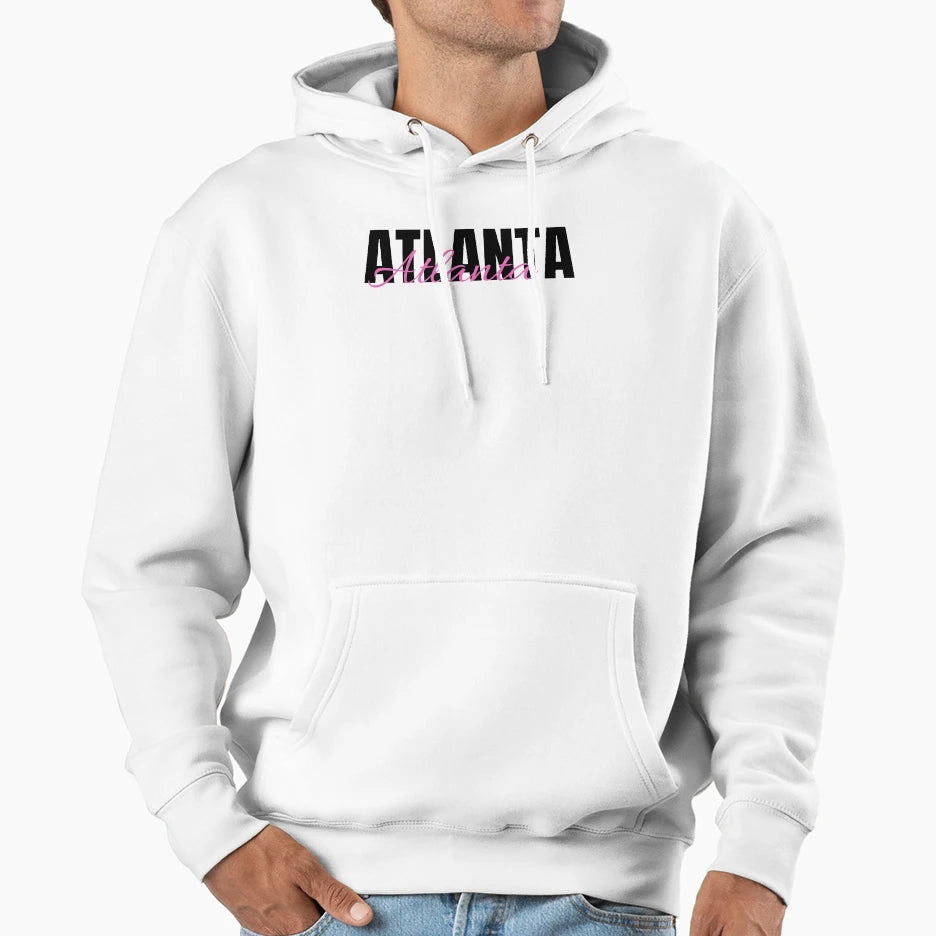 Atlanta Hoodie - Minimalist Print Men Women - T-Shirt, Sweatshirt, Hoodie
