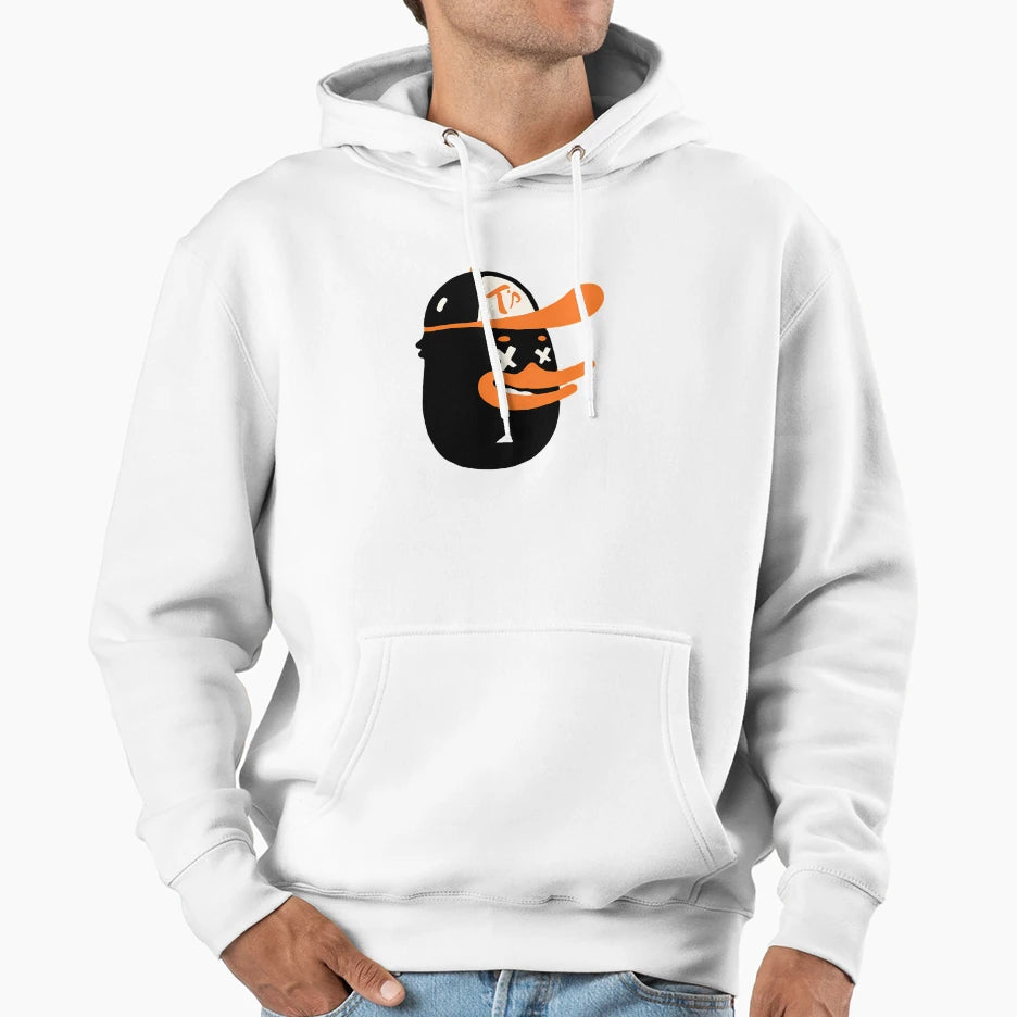 Eggie T Bird Hoodie - Novelty Apparel Unisex - T-Shirt, Sweatshirt, Hoodie