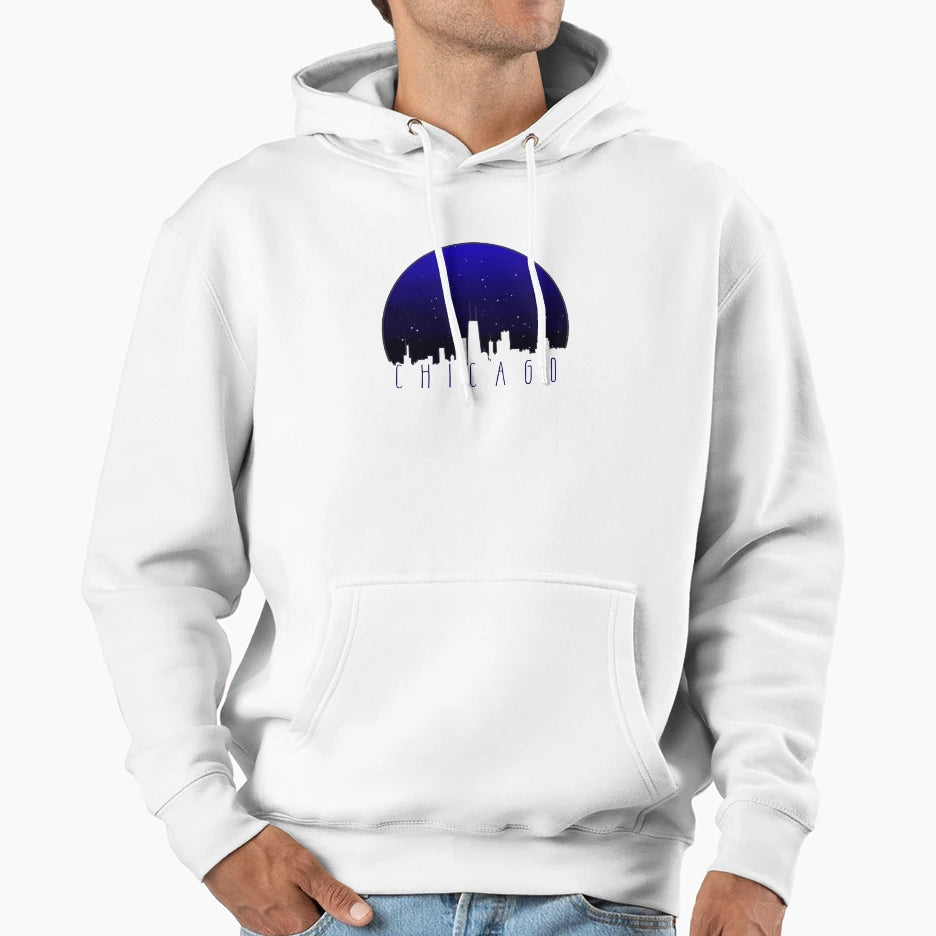 Chicago Hoodie - Fun Novelty Design Men Women - T-Shirt, Sweatshirt, Hoodie
