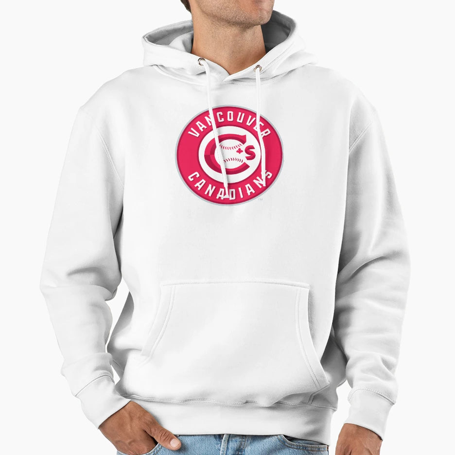 Vancouver Canadians Logo Hoodie - Casual Everyday Wear for Adults - T-Shirt, Sweatshirt, Hoodie