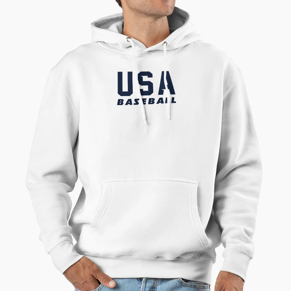 Usa Baseball Hoodie - Casual Everyday Wear Unisex - T-Shirt, Sweatshirt, Hoodie