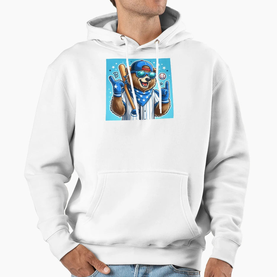 Bear Hoodie - Novelty Apparel Men Women - T-Shirt, Sweatshirt, Hoodie