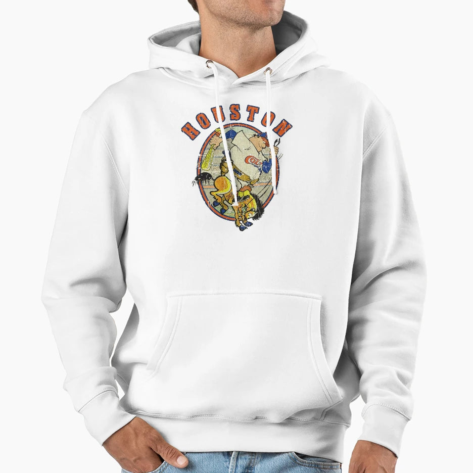 Baseball Houston Colt Hoodie - Fun Novelty Design Unisex - T-Shirt, Sweatshirt, Hoodie