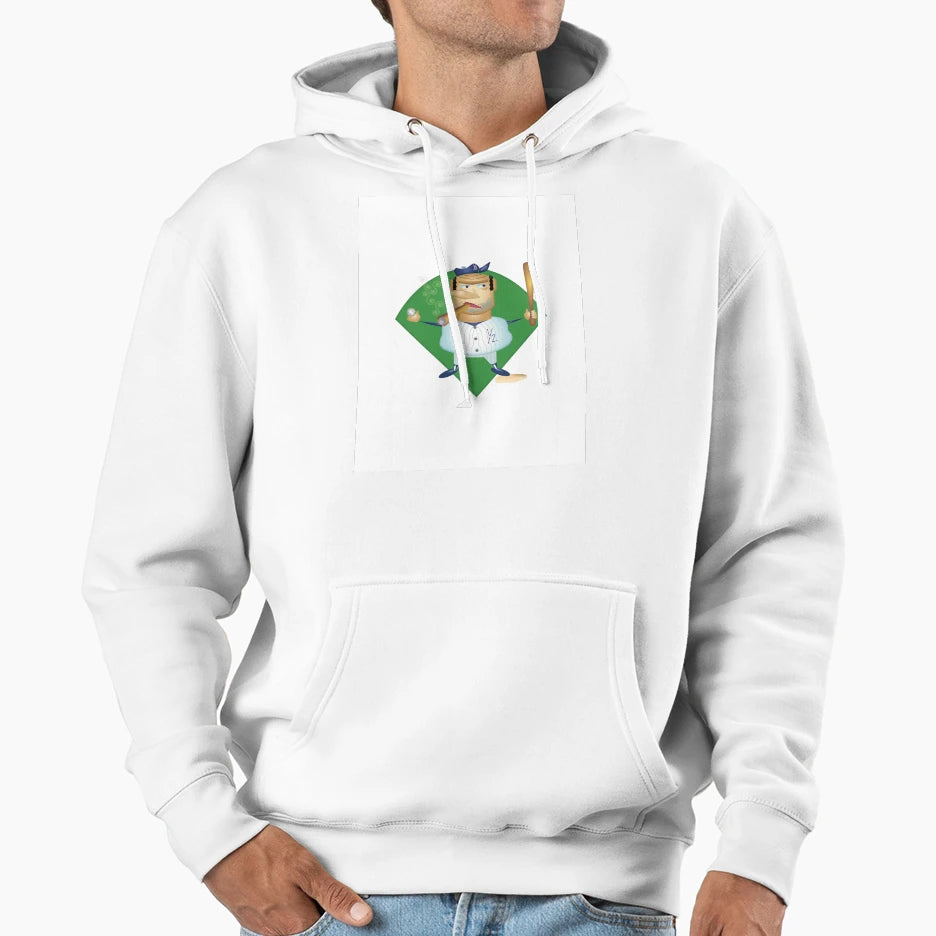 Yogi Berra Funny New York Baseball Hoodie - Graphic Print for Adults - T-Shirt, Sweatshirt, Hoodie