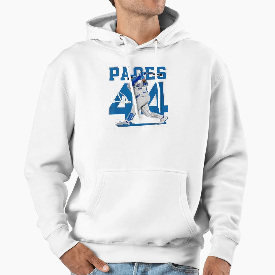 Andy Pages 44 Hoodie - Novelty Apparel for Adults - T-Shirt, Sweatshirt, Hoodie