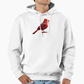 Northern Cardinal Hoodie - Trendy Graphic for Adults - T-Shirt, Sweatshirt, Hoodie
