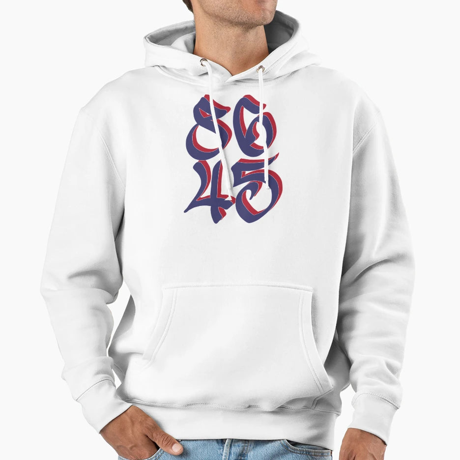 86 45 Anti Trump Hoodie - Casual Everyday Wear Men Women - T-Shirt, Sweatshirt, Hoodie