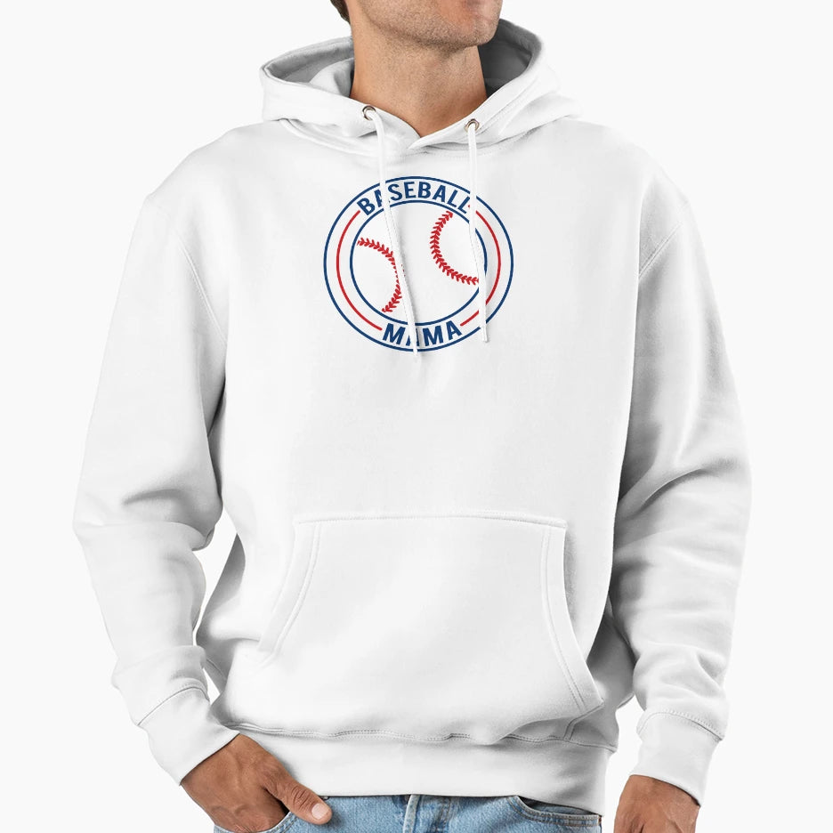 Baseball Mama Raising Future Home Run Hoodie - Unique Graphic for Adults - T-Shirt, Sweatshirt, Hoodie
