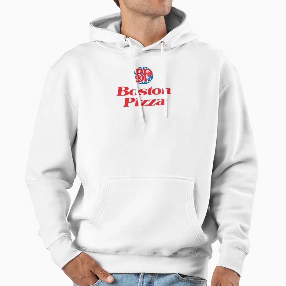 Rooftop Boston Pizza View City Lights Hoodie - Aesthetic Graphic for Adults - T-Shirt, Sweatshirt, Hoodie