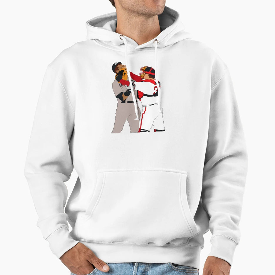 Jason Varitek Alex Rodriguez Brawl Hoodie - Aesthetic Graphic Unisex - T-Shirt, Sweatshirt, Hoodie