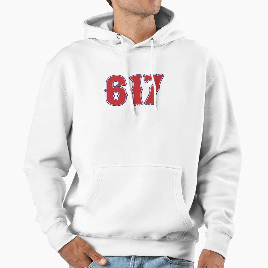 617 Boston Strong Hoodie - Fun Novelty Design Unisex - T-Shirt, Sweatshirt, Hoodie