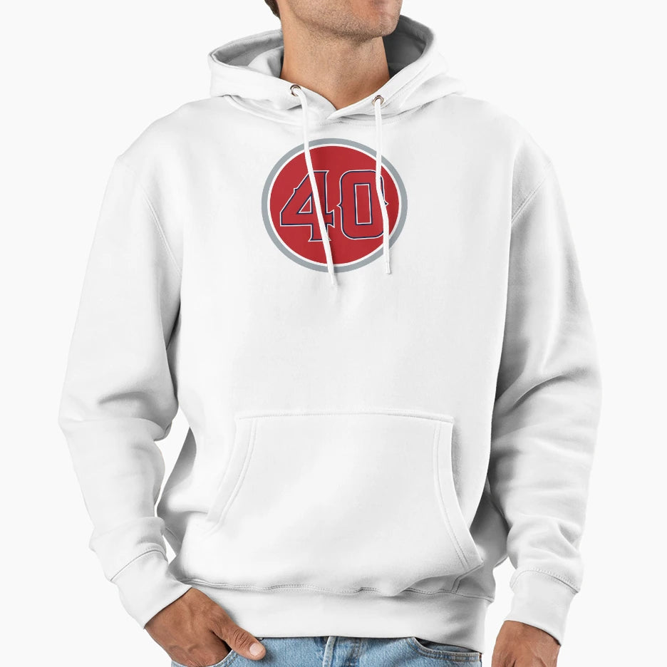 Troy Percival 40 Jersey Number Hoodie - Graphic Print Men Women - T-Shirt, Sweatshirt, Hoodie