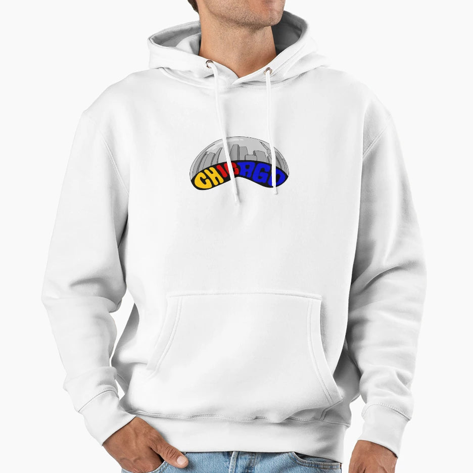 Chicago Bean Nascar Hoodie - Novelty Apparel Unisex - T-Shirt, Sweatshirt, Hoodie
