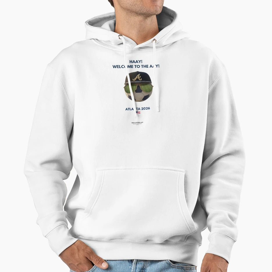 Wc26 Hosting City Atlanta Fun And Smart Hoodie - Streetwear Style Unisex - T-Shirt, Sweatshirt, Hoodie