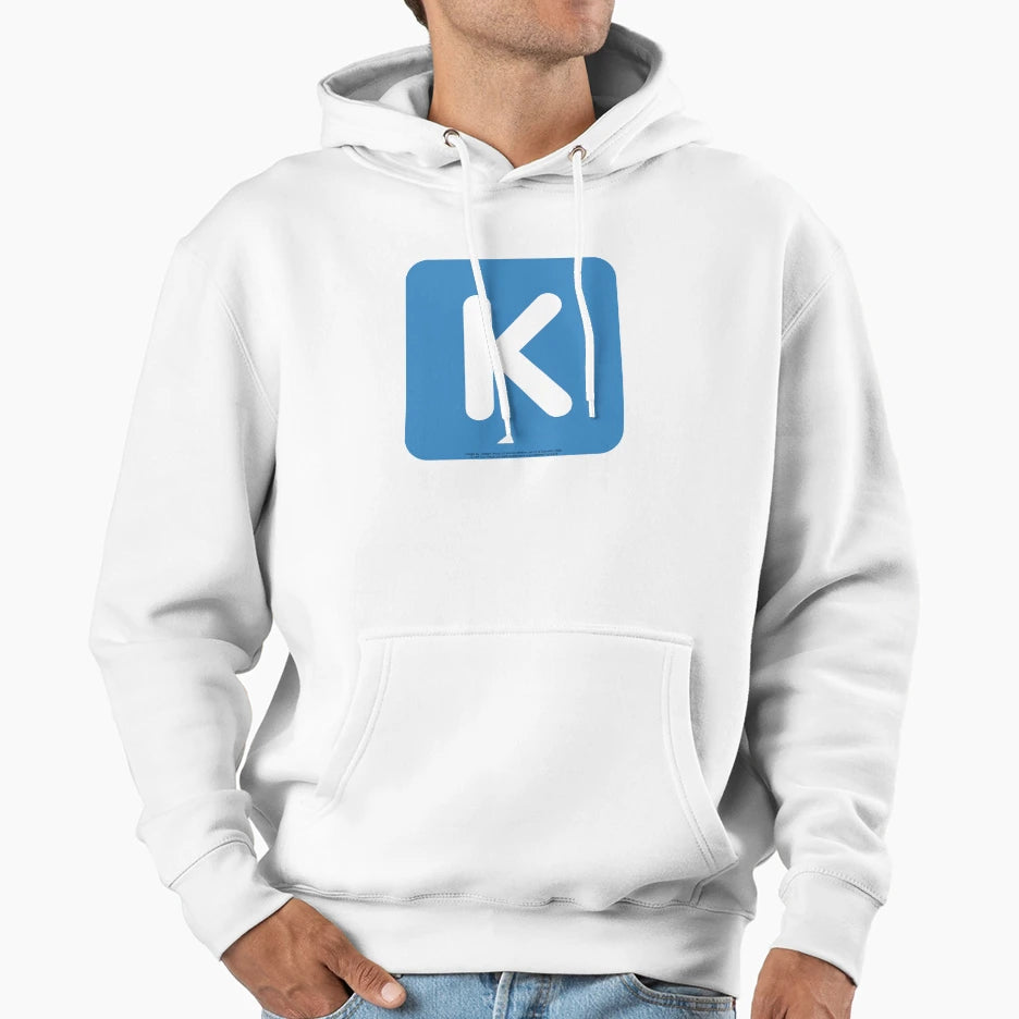 Letter K Emoji Hoodie - Fun Novelty Design Unisex - T-Shirt, Sweatshirt, Hoodie