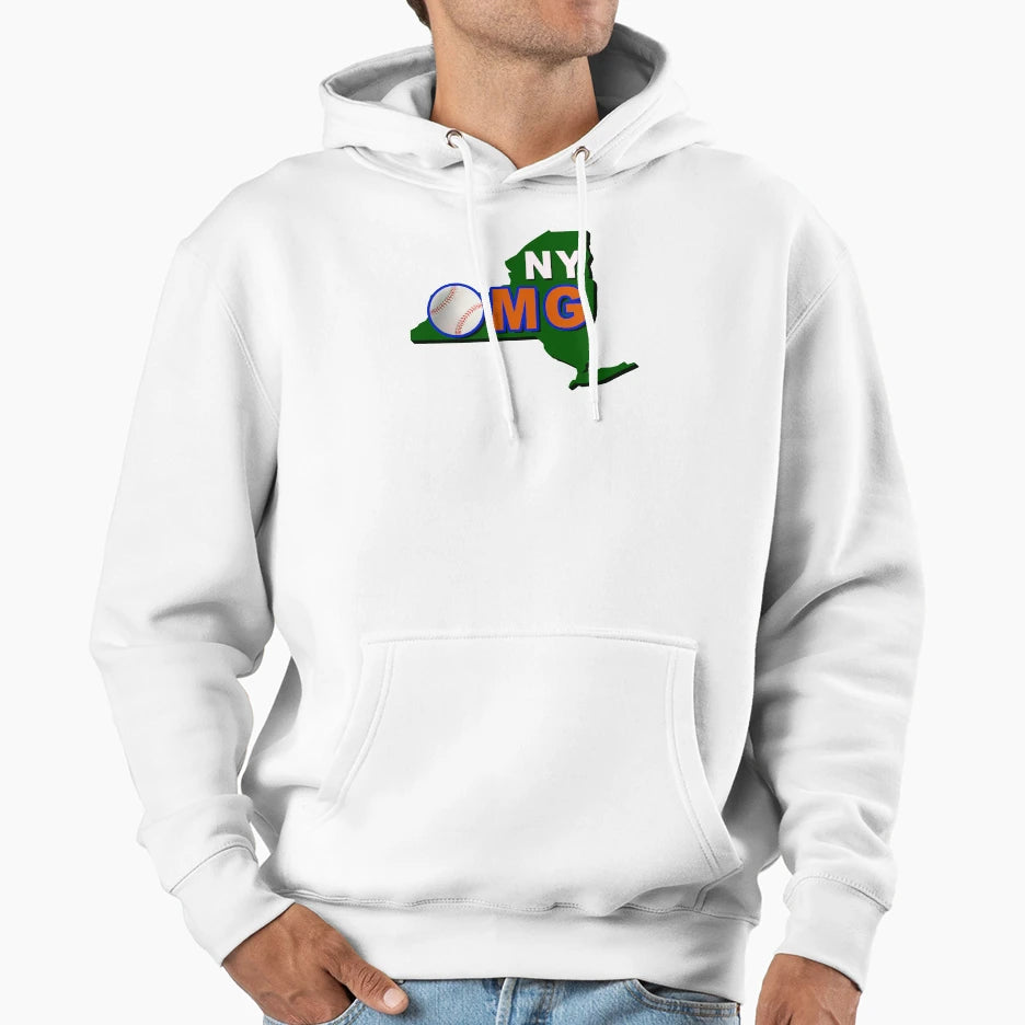 1Ny Omg Baseball Hoodie - Unique Graphic for Adults - T-Shirt, Sweatshirt, Hoodie