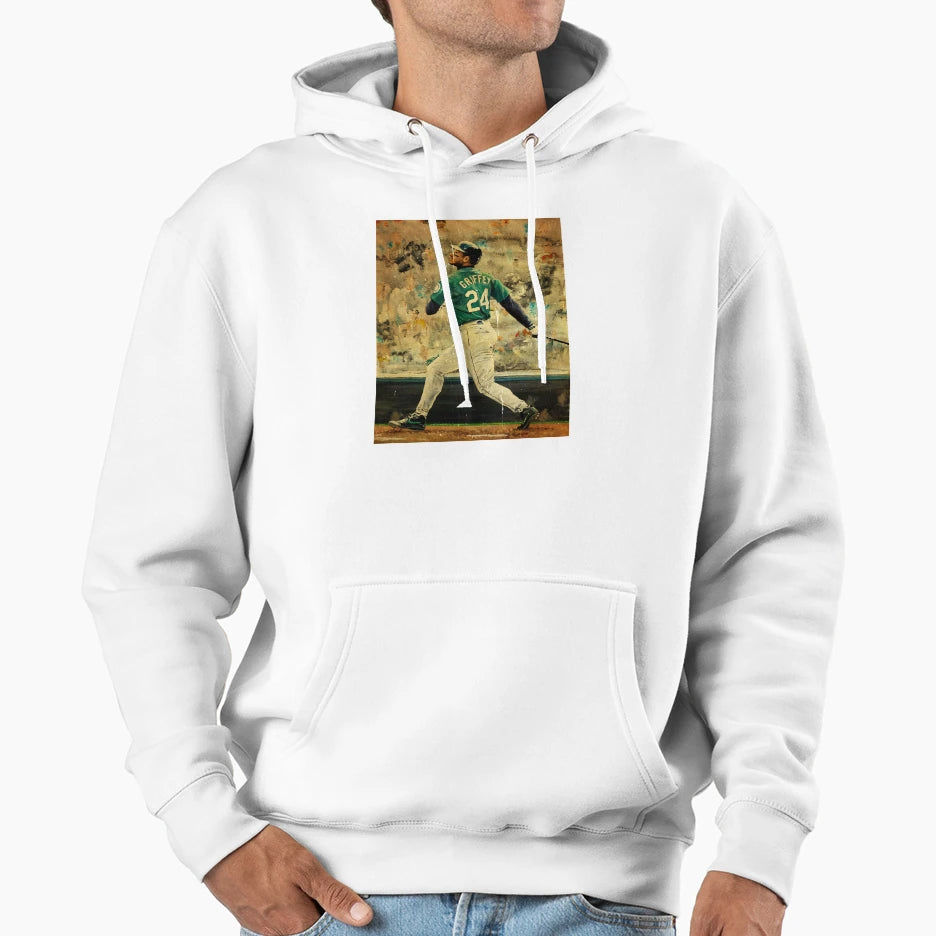Ken Griffey Jr Color Hoodie - Graphic Print for Adults - T-Shirt, Sweatshirt, Hoodie