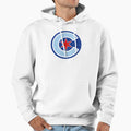 Chicago Wrigleyville Star Logo Emblem Hoodie - Minimalist Print for Adults - T-Shirt, Sweatshirt, Hoodie