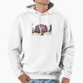 Baseball Stadium Hoodie - Fun Novelty Design Men Women - T-Shirt, Sweatshirt, Hoodie