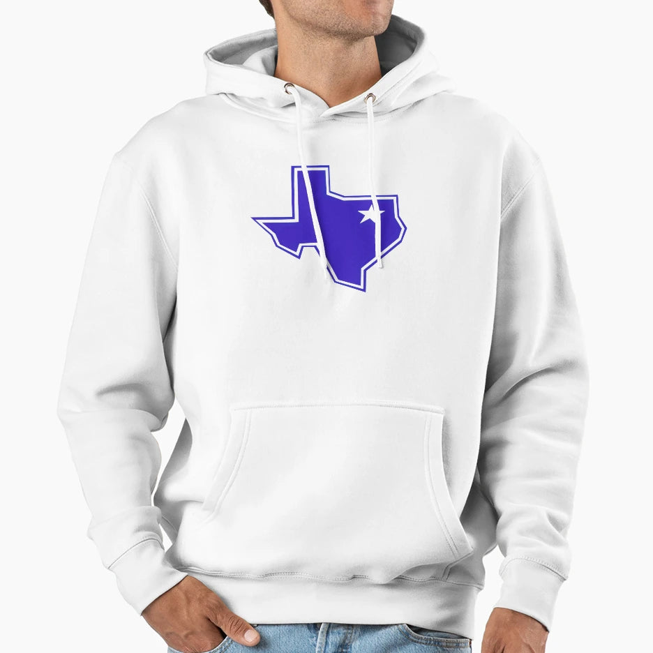 Texas Star Green Lone Star State Pride Hoodie - Graphic Print for Adults - T-Shirt, Sweatshirt, Hoodie