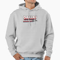Dallas Tx City Stripes Hoodie - Aesthetic Graphic Men Women - T-Shirt, Sweatshirt, Hoodie