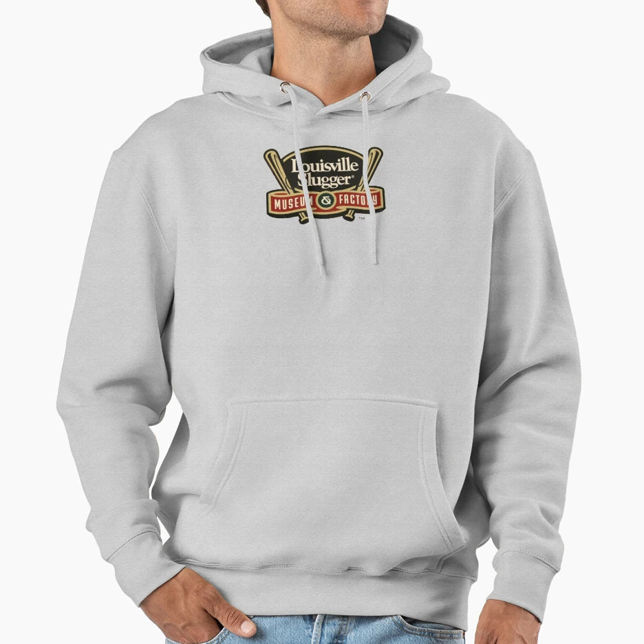 Louisville Slugger Bats Museum Hoodie - Fun Novelty Design for Adults - T-Shirt, Sweatshirt, Hoodie