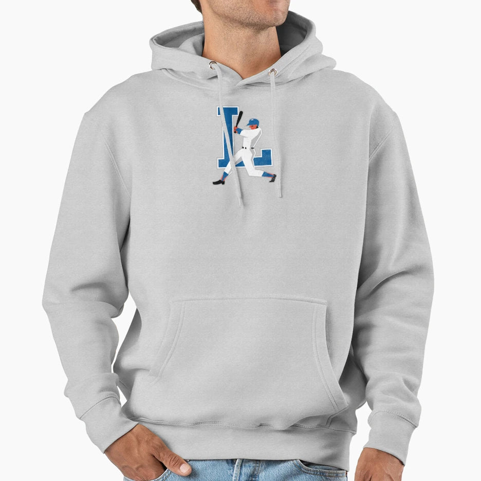 La Swing Dodgers Logo Parody Baseball Hoodie - Novelty Apparel Unisex - T-Shirt, Sweatshirt, Hoodie