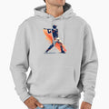 Baseball Player Hoodie - Novelty Apparel for Adults - T-Shirt, Sweatshirt, Hoodie
