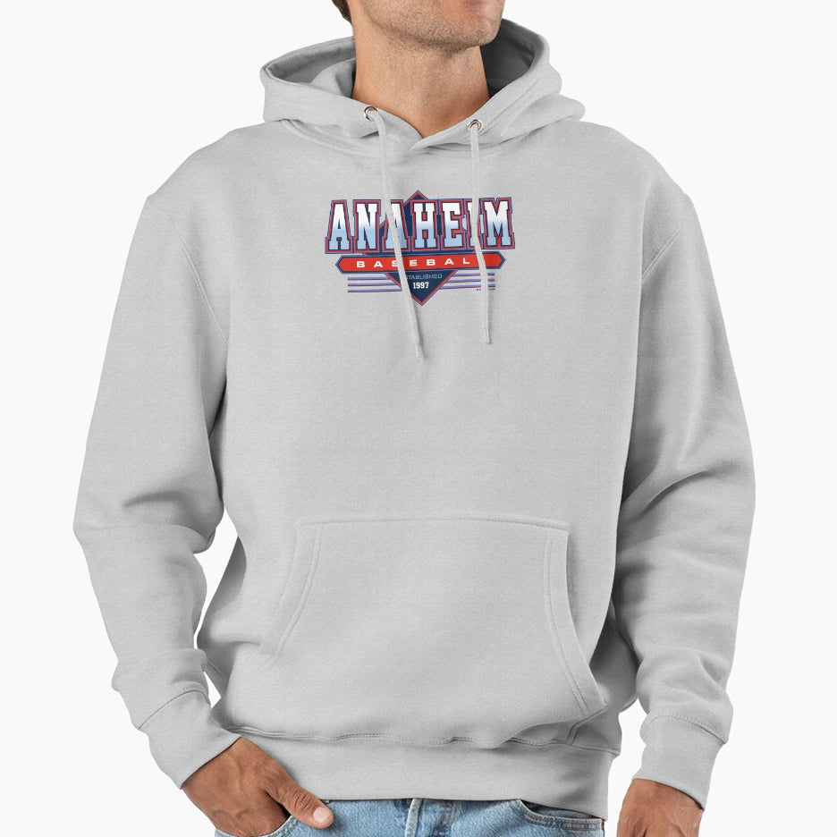 Anaheim Los Angeles Baseball Angels Hoodie - Fun Novelty Design for Adults - T-Shirt, Sweatshirt, Hoodie