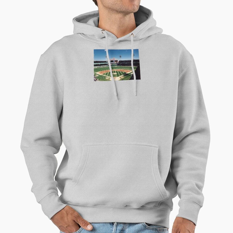 Old Comiskey Park Chicago Baseball Hoodie - Custom Art Print for Adults - T-Shirt, Sweatshirt, Hoodie