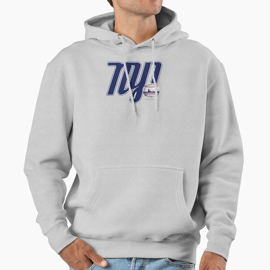 New York Baseball Hoodie - Trendy Graphic Unisex - T-Shirt, Sweatshirt, Hoodie