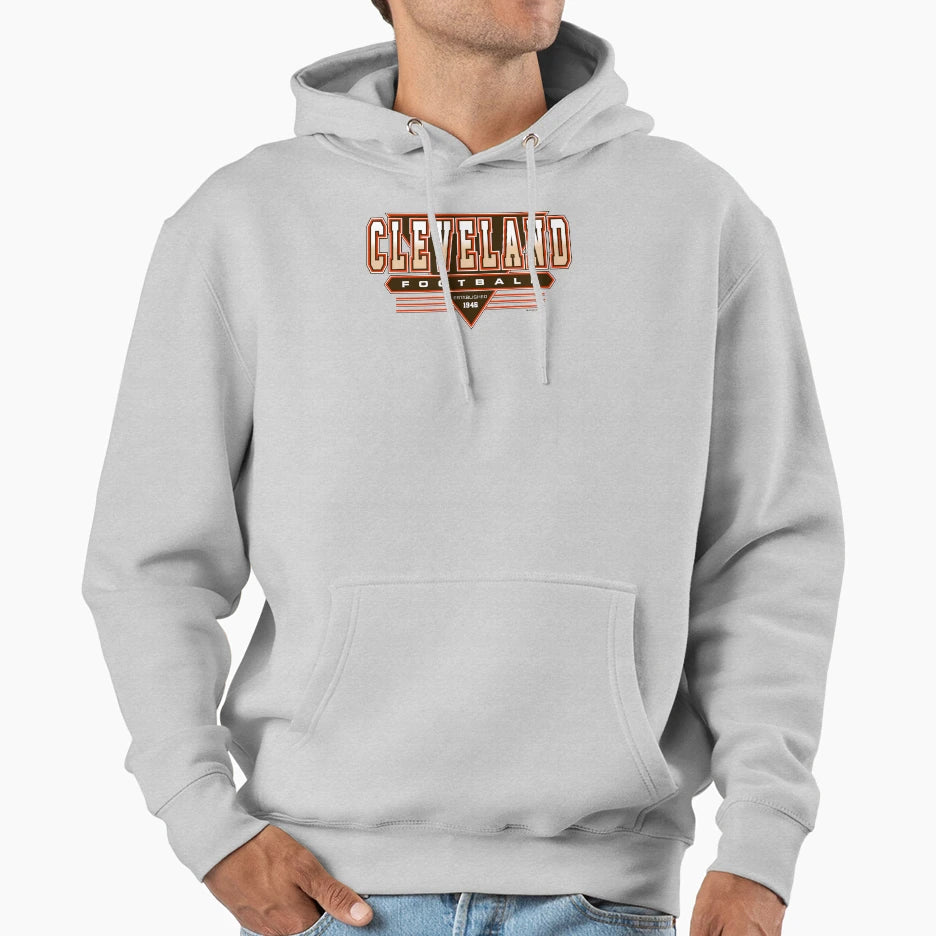 Cleveland Football Browns Inspired 90S Hoodie - Graphic Print Unisex - T-Shirt, Sweatshirt, Hoodie