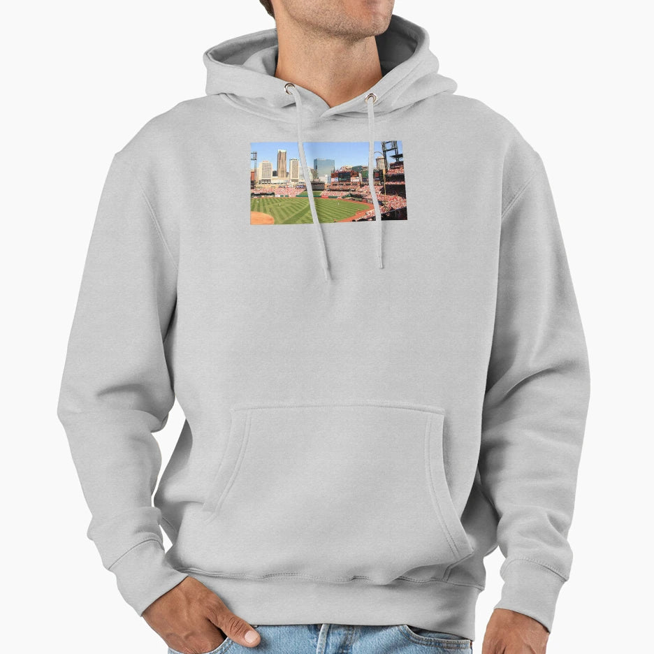 St Louis Baseball Stadium St Louis Hoodie - Fun Novelty Design Unisex - T-Shirt, Sweatshirt, Hoodie