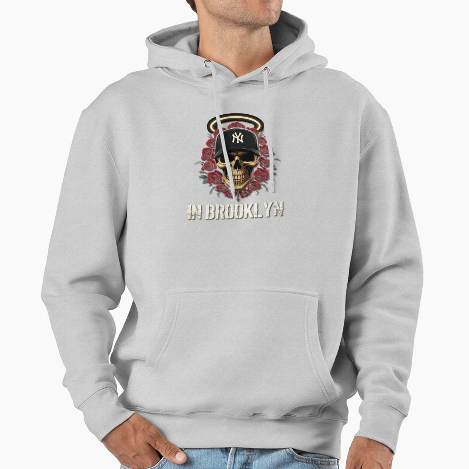 Brooklyn Hoodie - Minimalist Print Men Women - T-Shirt, Sweatshirt, Hoodie