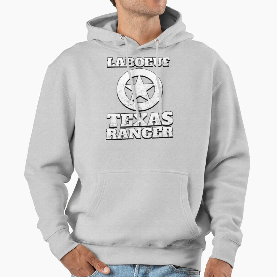 Laboeuf Texas Ranger Hoodie - Unique Graphic for Adults - T-Shirt, Sweatshirt, Hoodie