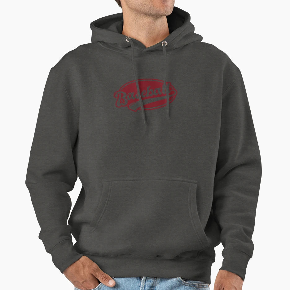 Baseball Hoodie - Casual Everyday Wear Unisex - T-Shirt, Sweatshirt, Hoodie