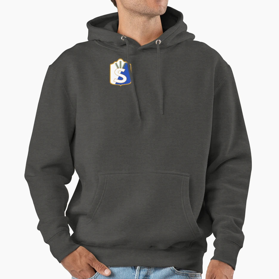 Finnish Emblem Suojeluskunta White Hoodie - Unique Graphic for Adults - T-Shirt, Sweatshirt, Hoodie