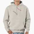 Baseball Lace Stitches Hoodie - Trendy Graphic Men Women - T-Shirt, Sweatshirt, Hoodie