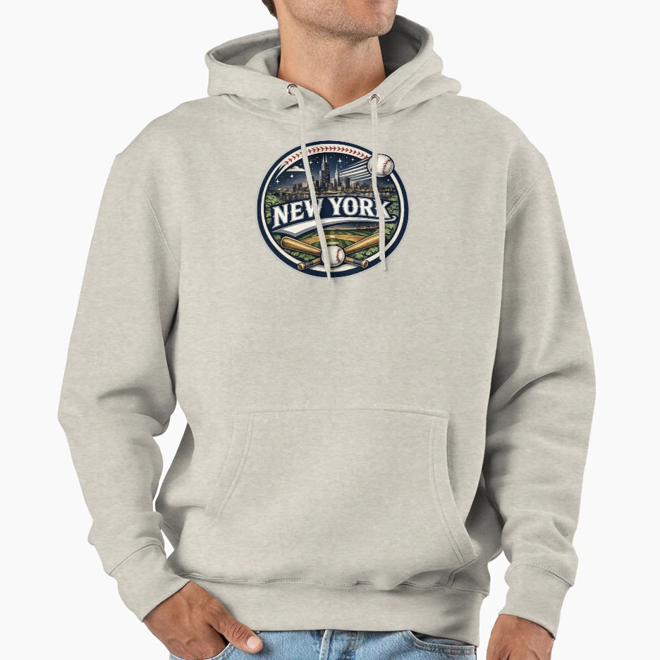 New York Sports Logo Nyc Fan Gear Hoodie - Trendy Graphic for Adults - T-Shirt, Sweatshirt, Hoodie